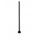 Sandy Black Aluminium LED 9 Watt 220-240Volt 378 Lm 3000K IP65 D: 8 H: 90 cm 