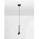 Sandy Black Aluminium & Steel LED 4 Watt 220-240Volt 256Lm 3000K IP20 D: 8 H: 145 cm 