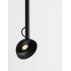 Sandy Black Aluminium & Steel LED 4 Watt 220-240Volt 256Lm 3000K IP20 D: 8 H: 145 cm 