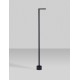 Sandy Black Steel LED 5 Watt 220-240Volt 188Lm 3000K IP65 L: 1.5 W: 11 H: 95.5 cm 