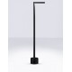 Sandy Black Steel LED 5 Watt 220-240Volt 188Lm 3000K IP65 L: 1.5 W: 11 H: 65.5 cm 