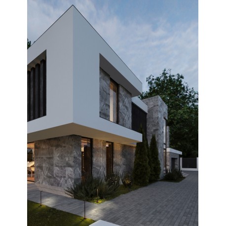 Corten Steel LED 5 Watt 220-240Volt 188Lm 3000K IP65 L: 1.5 W: 11 H: 65.5 cm 