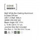 Matt White Die-Casting Aluminium & Glass Diffuser LED 1.5 Watt 118,5Lm 3000K 200-240 Volt Beam Angle 120o IP54 L: 14 W: 3.8 H: 7