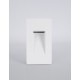 Matt White Die-Casting Aluminium & Glass Diffuser LED 1.5 Watt 118,5Lm 3000K 200-240 Volt Beam Angle 120o IP54 L: 7.7 W: 3.8 H: 