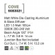 Matt White Die-Casting Aluminium & Glass Diffuser LED 1.5 Watt 118,5Lm 3000K 200-240 Volt Beam Angle 120o IP54 L: 7.7 W: 3.8 H: 