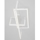 Ceiling Lamp Metal Aluml White LED 35W 2400Lm 3000K L:92W:37H:26 