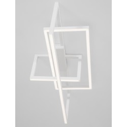 Ceiling Lamp Metal Aluml White LED 35W 2400Lm 3000K L:92W:37H:26 