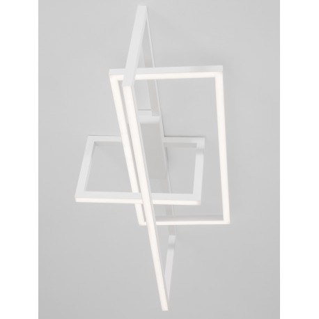 Ceiling Lamp Metal Aluml White LED 35W 2400Lm 3000K L:92W:37H:26 