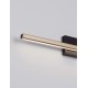 Sandy Gold Beige Auminium Matt Black Base LED 8 Watt 220-240 Volt 268Lm 3000K IP54 L: 62 W: 5 H: 10 cm 