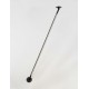 Matt Black Aluminium LED 15 Watt 24V dc 256Lm 3000K IP20 D: 8 H: 117 cm 