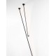 Matt Black Aluminium LED 15 Watt 24V dc 256Lm 3000K IP20 D: 8 H: 117 cm 