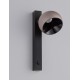 Champaign Gold Aluminium & Black Base LED 10 Watt 220-240Volt 644Lm 3000K IP20 Switch On/Off D: 10 W: 13 H: 26 cm 