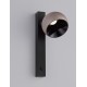 Champaign Gold Aluminium & Black Base LED 10 Watt 220-240Volt 644Lm 3000K IP20 Switch On/Off D: 10 W: 13 H: 26 cm 