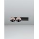 Triac Dimmable Champaign Gold Aluminium & Black Base LED 21 Watt 220-240Volt 1530Lm 3000K IP20 L: 36 W: 10 H: 14 cm 