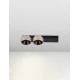 Triac Dimmable Champaign Gold Aluminium & Black Base LED 21 Watt 220-240Volt 1530Lm 3000K IP20 L: 36 W: 10 H: 14 cm 