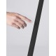 Touch Dimmable Champaign Gold Aluminium & Black Base LED 6 Watt 220-240Volt 779Lm 3000K IP20 D: 30 H: 146,5 cm 