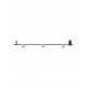 Triac Dimmable Champaign Gold Aluminium & Sandy Black Base LED 21 Watt 220-240Volt 1561Lm 3000K IP20 L: 150 W: 7 H: 18 cm 