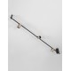 Triac Dimmable Champaign Gold Aluminium & Sandy Black Base LED 21 Watt 220-240Volt 1561Lm 3000K IP20 L: 150 W: 7 H: 18 cm 
