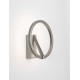 Foggy Nickel Aluminium LED 10 Watt 220-240 Volt 457Lm IP20 2700-3000-4000K CCT Dip Switch D: 22 H: 10 cm 