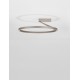 Triac Dimmable Champaign Gold Aluminium LED 44 Watt 220-240 Volt 2277Lm IP20 2700-3000-4000K light up & down D: 60 H: 20 cm 