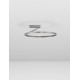 Triac Dimmable Foggy Nickel Aluminium LED 44 Watt 220-240 Volt 2277Lm IP20 2700-3000-4000K CCT Dip Switch light up & down D: