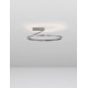 Triac Dimmable Foggy Nickel Aluminium LED 44 Watt 220-240 Volt 2277Lm IP20 2700-3000-4000K CCT Dip Switch light up & down D: