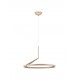 Triac Dimmable Champaign Gold Aluminium LED 31 Watt 220-240 Volt 2210Lm IP20 2700-3000-4000K light up & down D: 60 H: 250 cm 