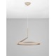 Triac Dimmable Champaign Gold Aluminium LED 31 Watt 220-240 Volt 2210Lm IP20 2700-3000-4000K light up & down D: 60 H: 250 cm 