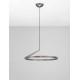 Triac Dimmable Foggy Nickel Aluminium LED 31 Watt 220-240 Volt 2210Lm IP20 2700-3000-4000K light up & down D: 60 H: 250 cm 