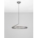 Triac Dimmable Foggy Nickel Aluminium LED 31 Watt 220-240 Volt 2210Lm IP20 2700-3000-4000K light up & down D: 60 H: 250 cm 