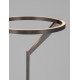 Touch Dimmable Foggy Nickel Aluminium LED 26 Watt 220-240 Volt 1149Lm 3000K IP20 D: 33 H: 168 cm 