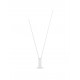 Dimmable Switch Matt White Aluminium LED 49 Watt 220-240Volt 3492Lm 3000K IP20 D: 22 H: 180,7 cm 