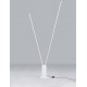 Dimmable Switch Matt White Aluminium LED 49 Watt 220-240Volt 3492Lm 3000K IP20 D: 22 H: 180,7 cm 