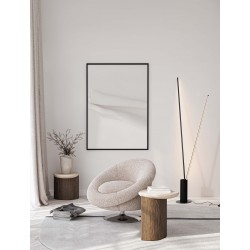 Dimmable Switch Matt Black Aluminium LED 49 Watt 220-240Volt 3492Lm 3000K IP20 D: 22 H: 180,7 cm 