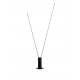 Dimmable Switch Matt Black Aluminium LED 49 Watt 220-240Volt 3492Lm 3000K IP20 D: 22 H: 180,7 cm 