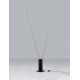 Dimmable Switch Matt Black Aluminium LED 49 Watt 220-240Volt 3492Lm 3000K IP20 D: 22 H: 180,7 cm 