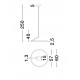 Triac Dimmable Sandy Black Aluminium LED 31 Watt 220-240 Volt 2210Lm IP20 2700-3000-4000K CCT Dip Switch light up & down D: 