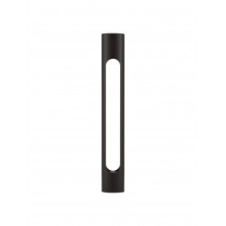 Black Aluminium & Acrylic LED 12 Watt 372Lm 3000K 100-240V IP65 D: 8 H: 60 cm 