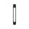 Black Aluminium & Acrylic LED 12 Watt 372Lm 3000K 100-240V IP65 D: 8 H: 60 cm