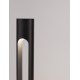Black Aluminium & Acrylic LED 12 Watt 372Lm 3000K 100-240V IP65 D: 8 H: 60 cm 