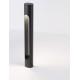 Black Aluminium & Acrylic LED 12 Watt 372Lm 3000K 100-240V IP65 D: 8 H: 60 cm 