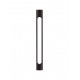 Black Aluminium & Acrylic LED 12 Watt 372Lm 3000K 100-240V IP65 D: 8 H: 80 cm 