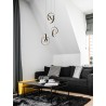 Pendant Lamp Dim Sand Black Steel&Alum&Sil LED 43W 1806lm 3000K D34 H120 