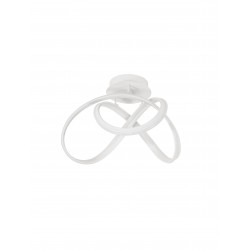 Ceiling Lamp Dim Sand White Steel&Alum&Sil L52 W52 H36 LED 60W 3013lm 3000K 