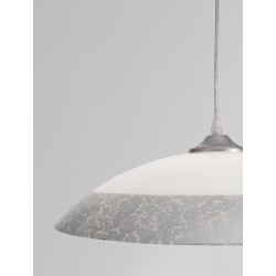 Pendant Silver lamp E27 *2 D40 