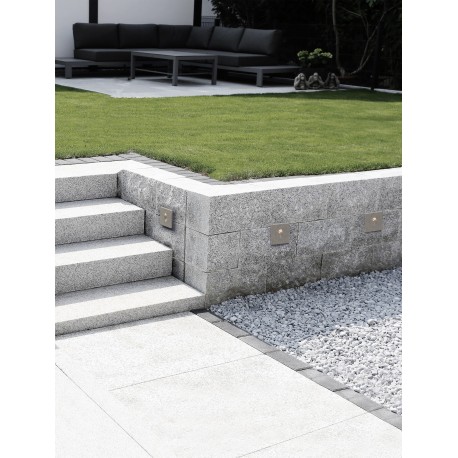 Grey Concrete IP65 L: 10 W: 1.7 H: 10 cm 