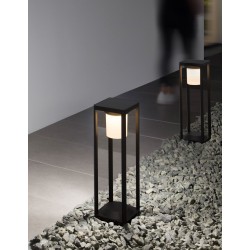 Anthracite Die-Casting Aluminium & Acrylic Diffuser LED 1.5 Watt 152Lm 3000K 3.7 Volt Beam Angle 125O IP65 Solar / Switch On/Off