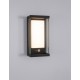 Anthracite Die-Casting Aluminium Clear Glass & Acrylic Diffuser LED 1.5 Watt 152Lm 3000K 3.7 Volt Beam Angle 87O IP65 Solar / Sw