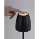 Sandy Black Die-Casting Aluminium & Acrylic LED 2 Watt 207Lm 3000K IP54 Beam Angle 62O DC 5 Volt Switch On/Off USB Wire D: 11 W:
