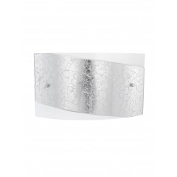 Wall Silver lamp E27 *2 L35 H20 